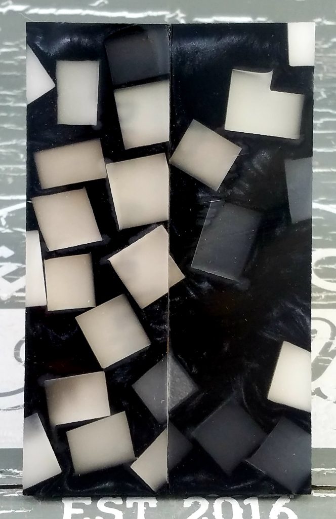 Blue Glow In The Dark Exotic Resin Knife Scales Knife Handle Blank Handle Material Exotic Knife