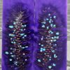 Purple Turquoise Pine Cone Knife Scales Knife Handle Blank Handle Material Norway Spruce Exotic Knife Handle Material P3 - Image 2