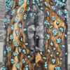 Silver Turquoise Cholla Cactus Knife Scales Knife Handle Blank Handle Material Exotic Knife Handle P3 - Image 2