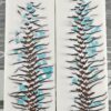 White Turquoise Pine Cone Knife Scales Knife Handle Blank Handle Material Norway Spruce Exotic Knife Handle Material P2 - Image 2