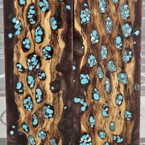 Rust Turquoise Cholla Cactus Knife Scales Knife Handle Blank Handle Material Exotic Knife Handle P2