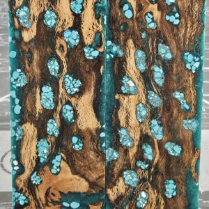 Sea Foam Green Turquoise Cholla Cactus Knife Scales Knife Handle Blank Handle Material Exotic Knife Handle P1